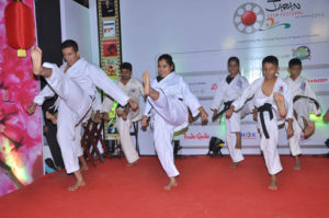 KARATE DEMO AT JAPAN FESTIVAL