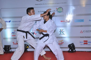 KARATE DEMO AT JAPAN FESTIVAL